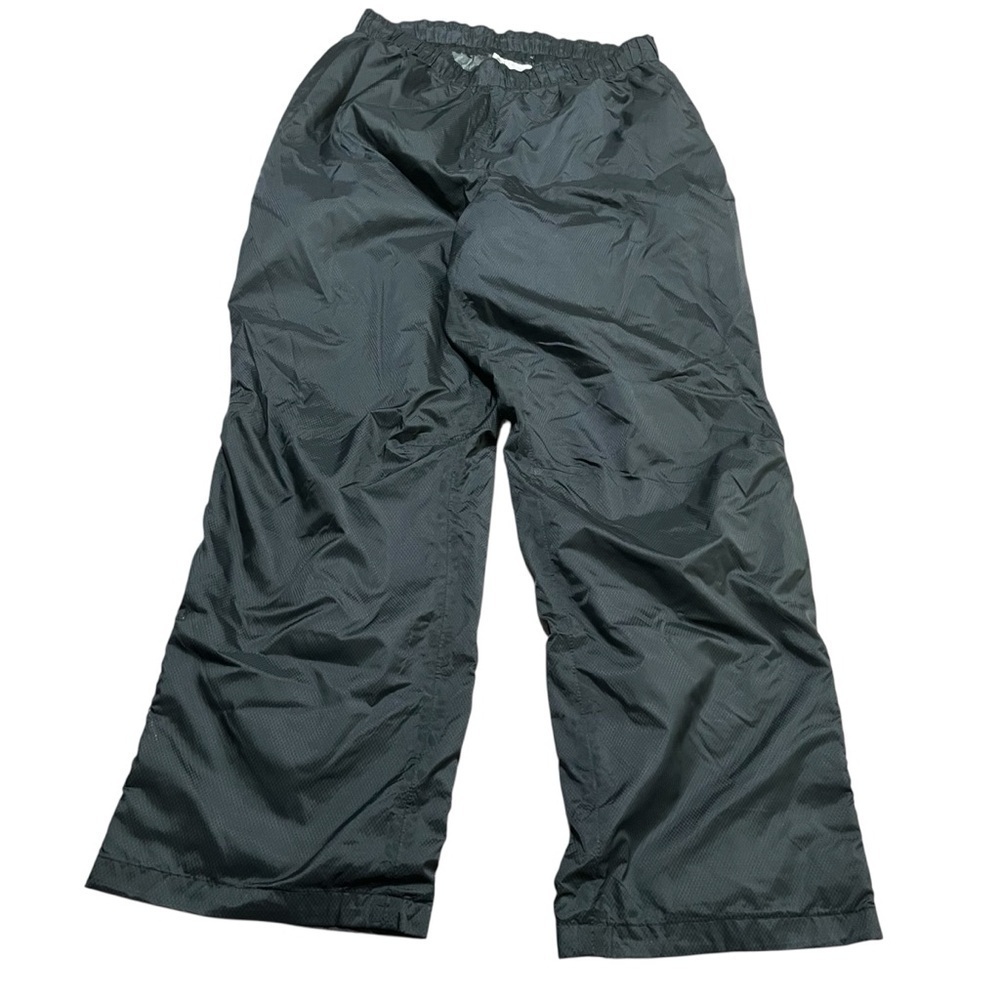 Columbia Omni Tech Mens Windbreaker Rain Pants Black Mesh Lined Packable Size XL
